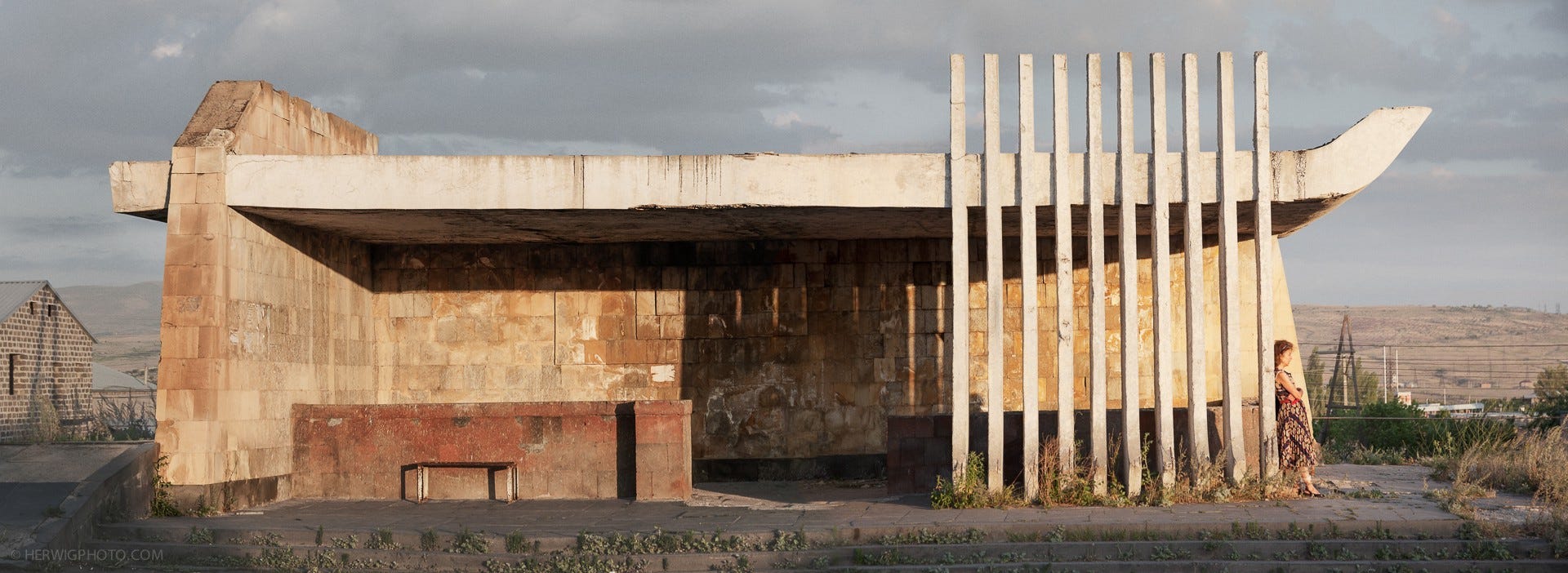 Unique bus stops of the USSR times: a foreigner view Unique bus stops of the USSR times: a foreigner view