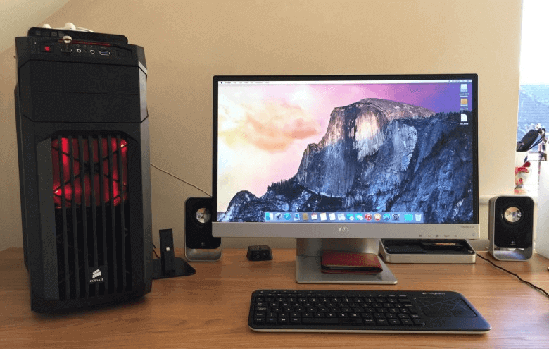 macOS on an HP system