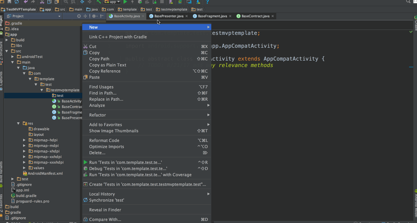 android studio mvp template google architecture proandroiddev
