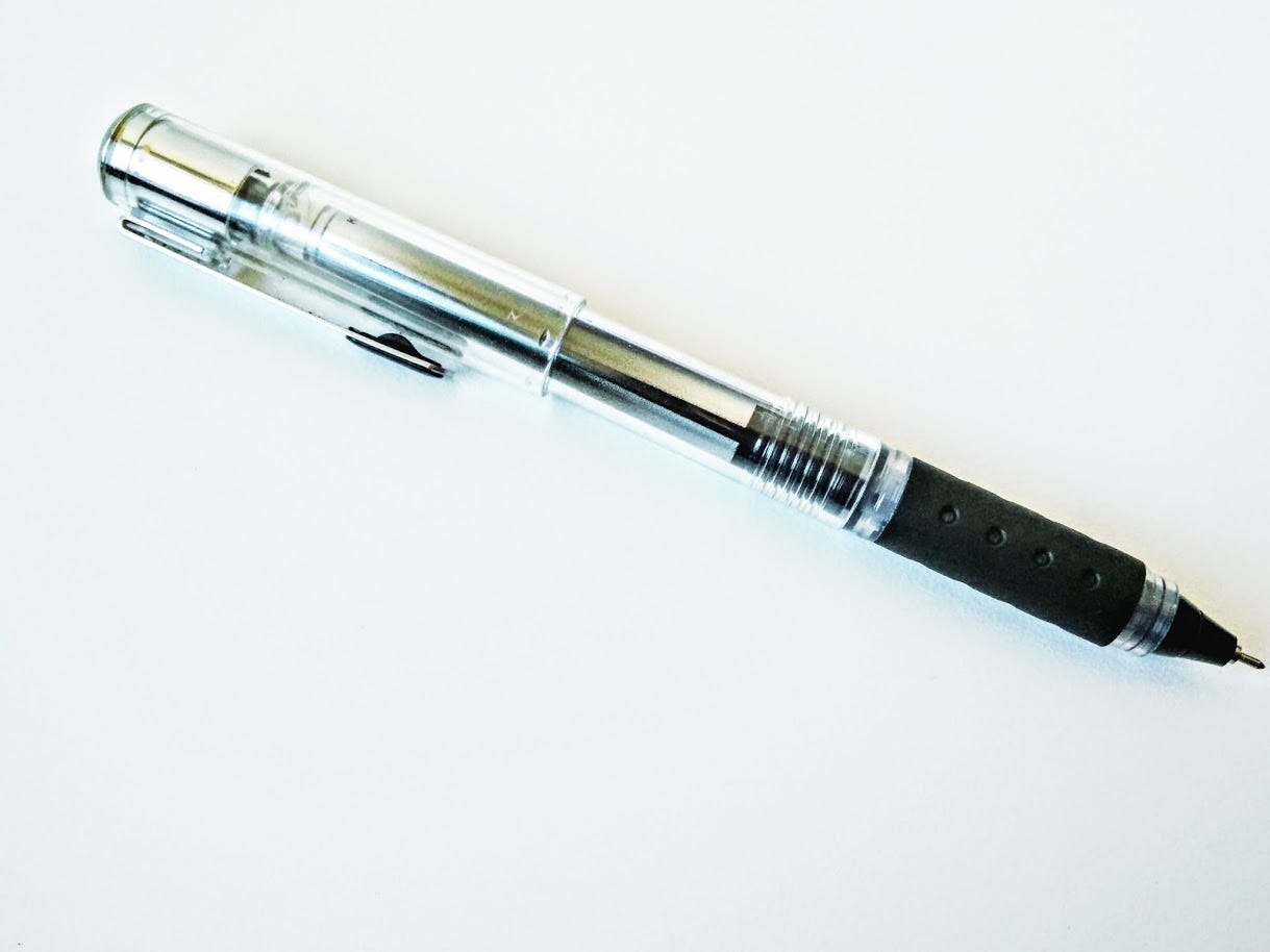 Review Tul RB1 Rollerball Pen, Needlepoint, Black Ink