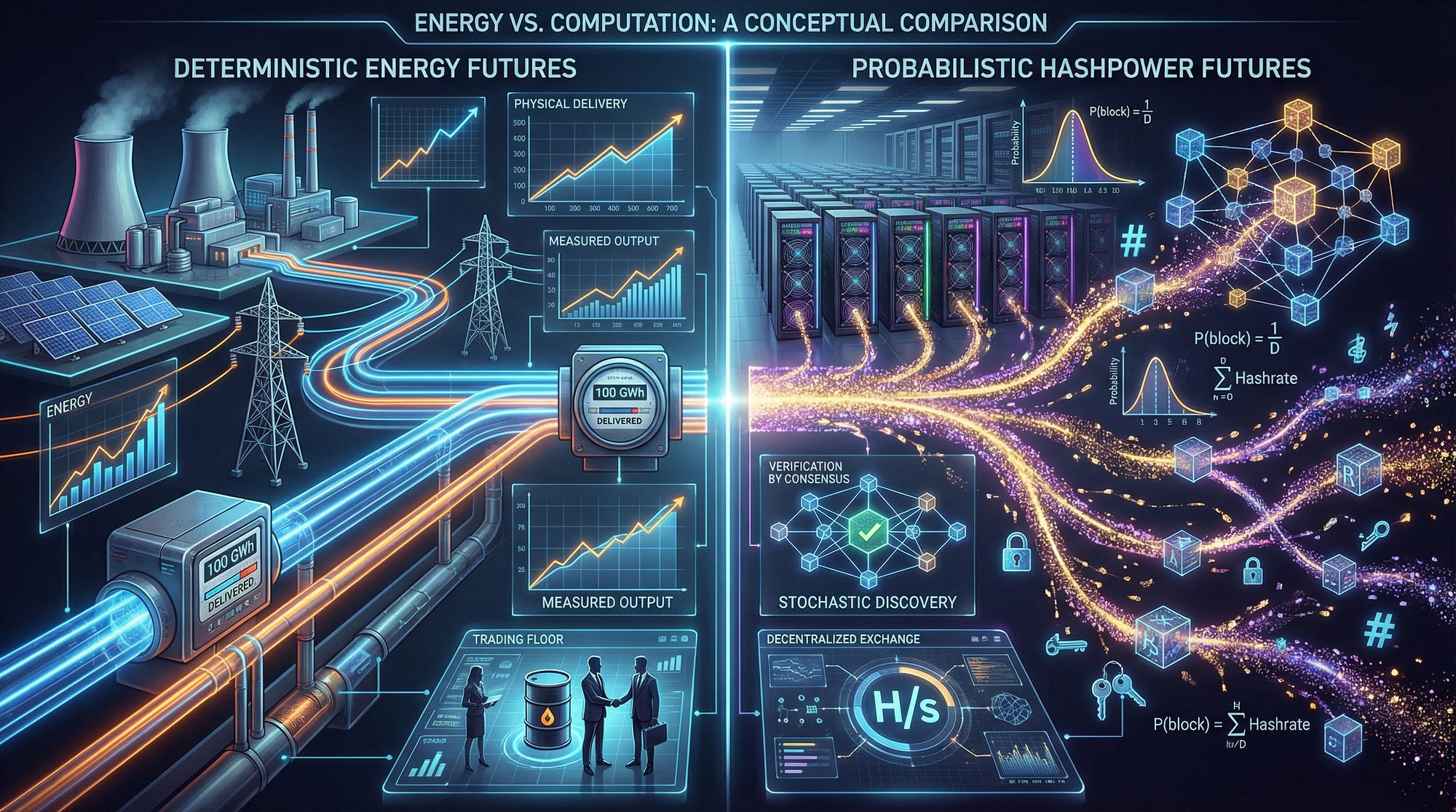 Hashpower Futures vs Traditional Energy Futures: Where the Analogy Breaks