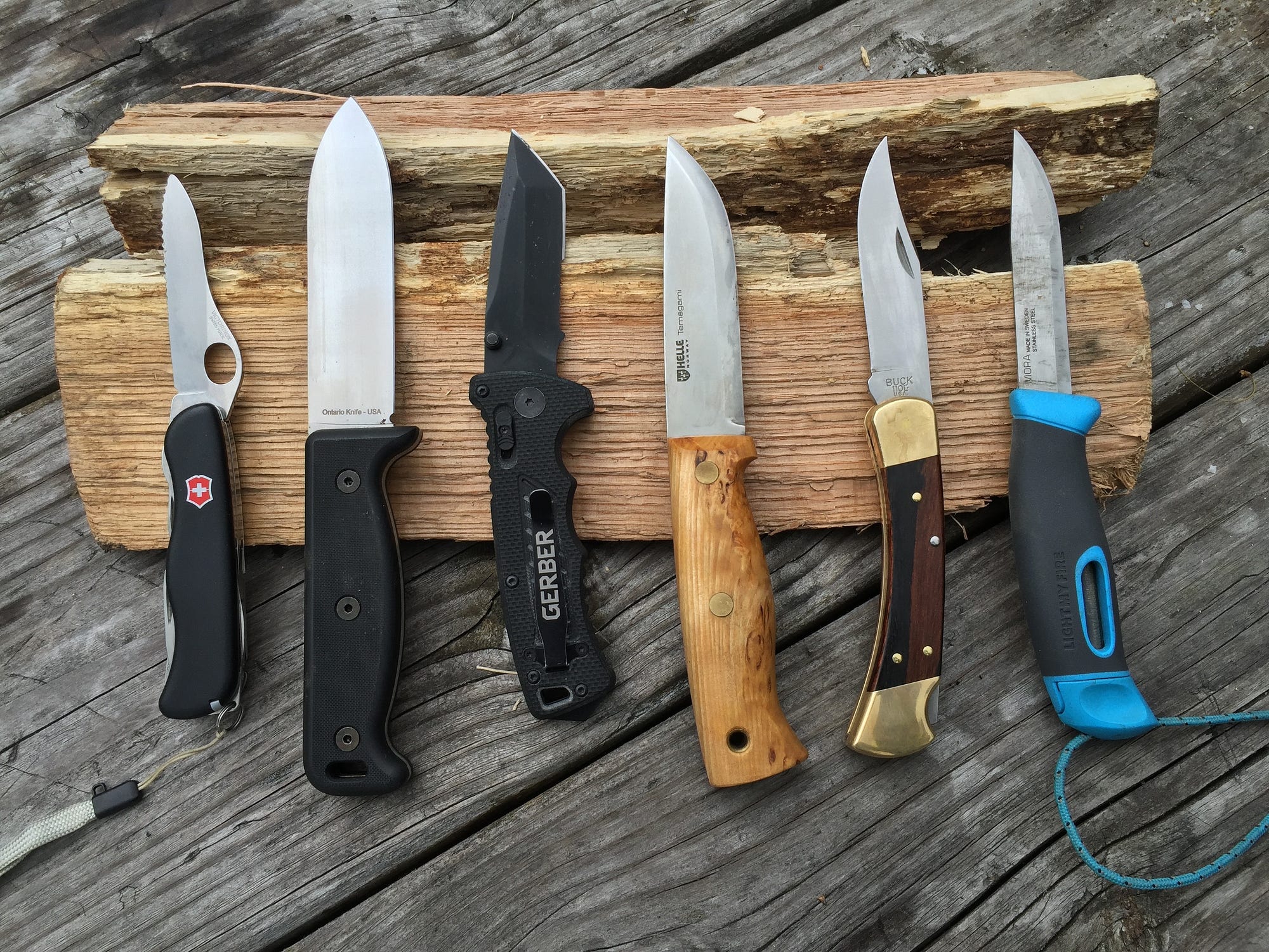 All these knives are great for whittling Scott Laine Medium