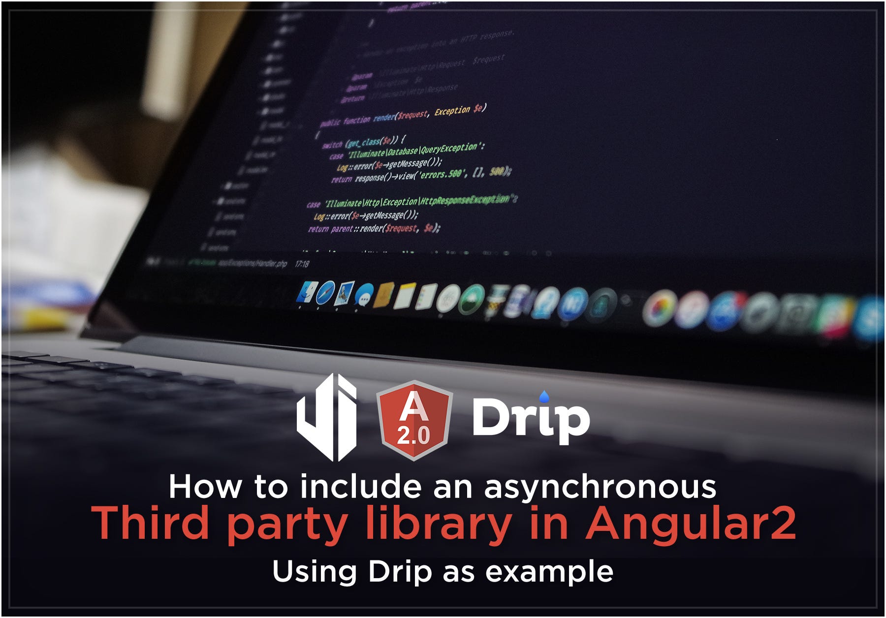 in How to asynchronous library Include party an Angular2 third