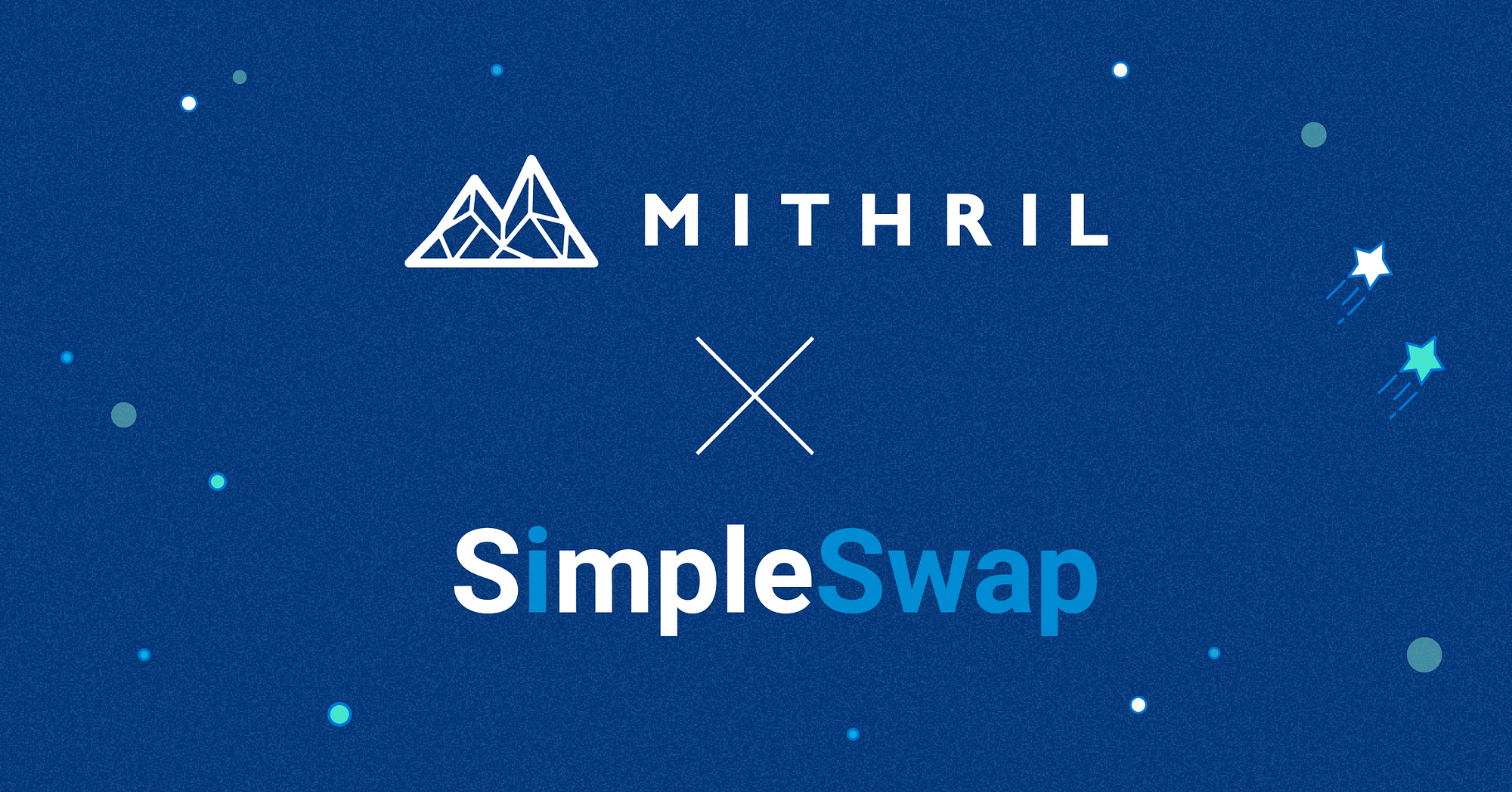 Mithril Will Be Partnering up with Simple Swap! ｜秘銀將與 SimpleSwap 合作