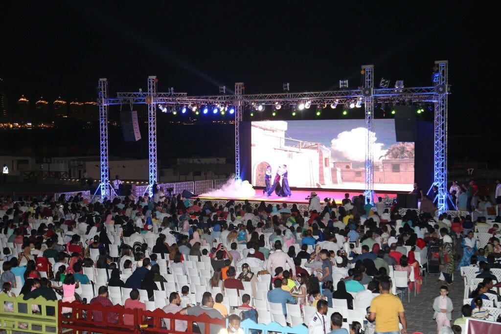 Thousands of people mark Eid in Qatar with prayer, fun and 