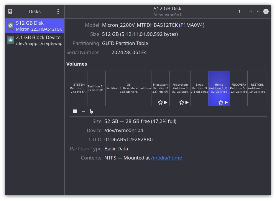 Disks Application