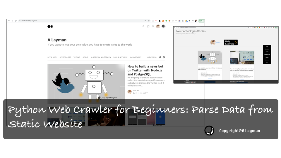 Python Web Crawler for Beginners: Parse Data from the Static Website