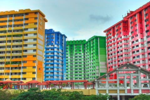 Public Housing in Singapore. Photo by DollarsAndSense