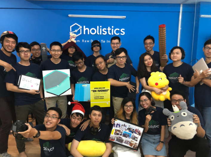 Some of the young faces building Holistics, with brilliant engineers, product teams and growth hackers hailing from Vietnam, Singapore and Indonesia. The next big tech stories will be coming from this part of the world.