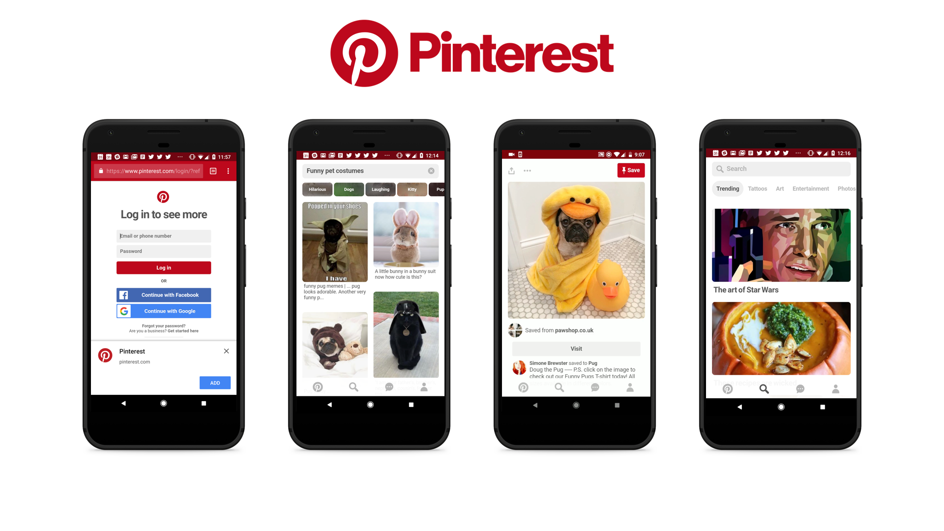 A Pinterest  Progressive Web App Performance Case Study