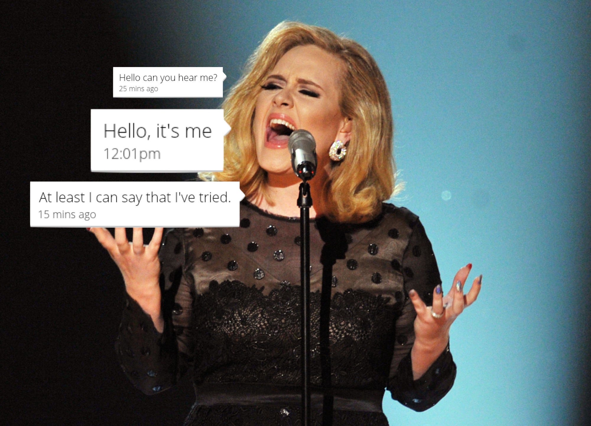 I Trolled My Tinder Matches With Lyrics From Adele’s “Hello”2000 x 1443