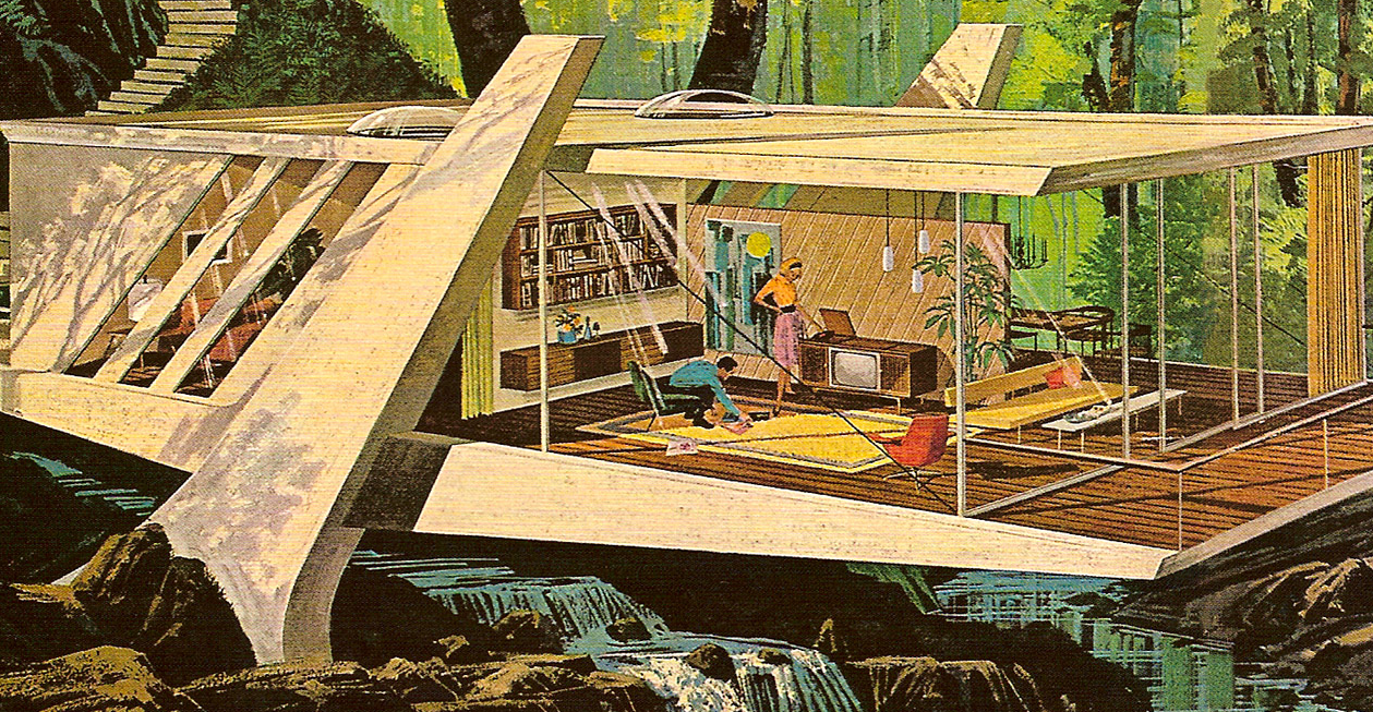 The Home of Tomorrow. Charles Schridde for Motorola, 1961.