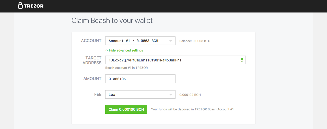 How To See Bitcoin Cash In Ledger Nano S Claim Your Bcash Bch In - 
