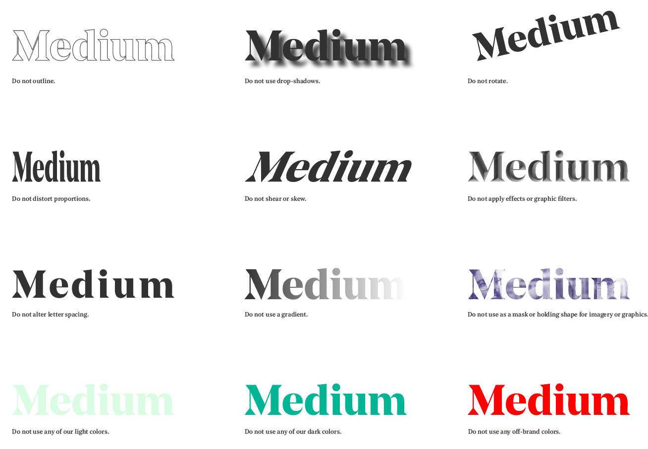 Logos and Brand Guidelines Designing Medium