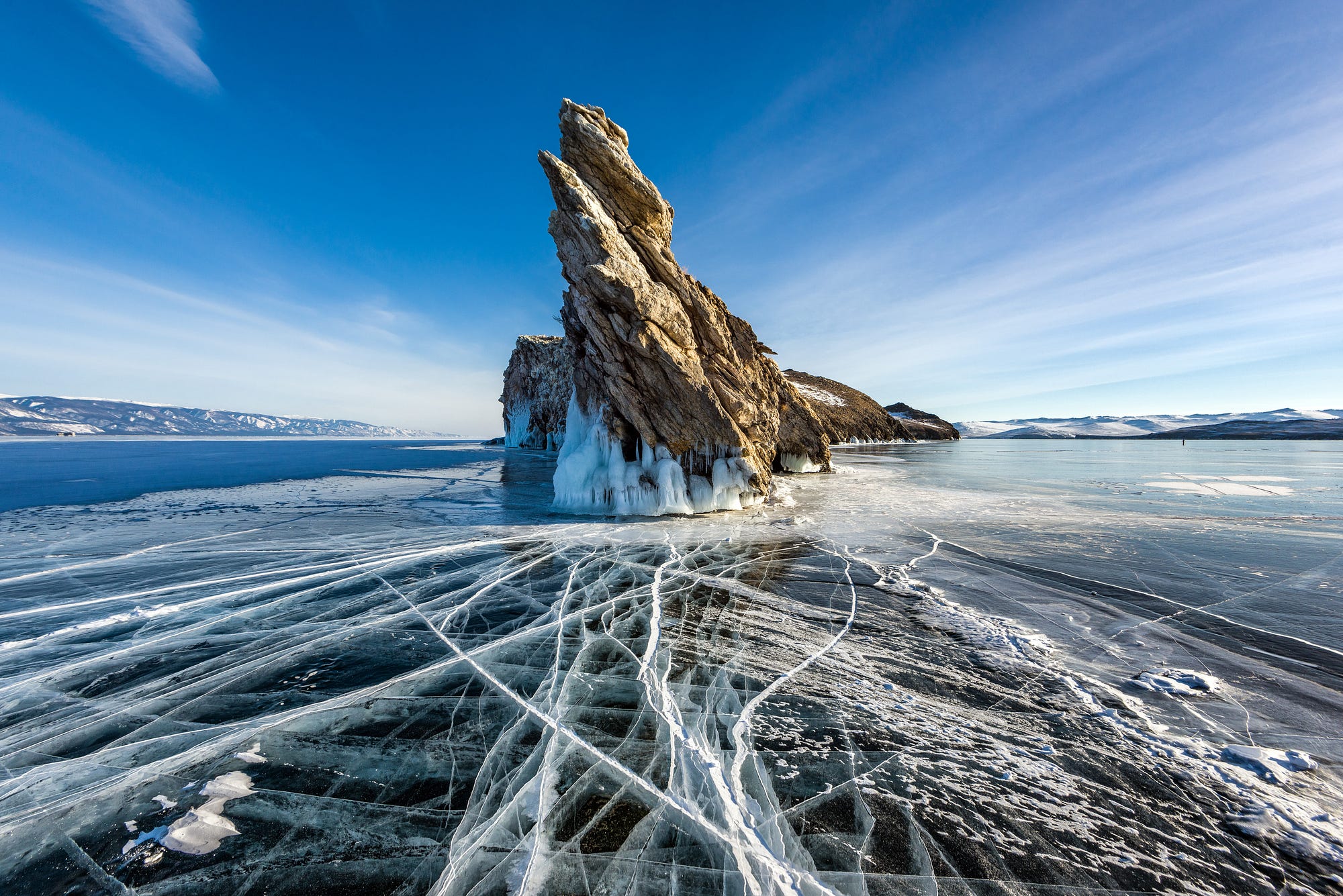 Зимний байкал фото