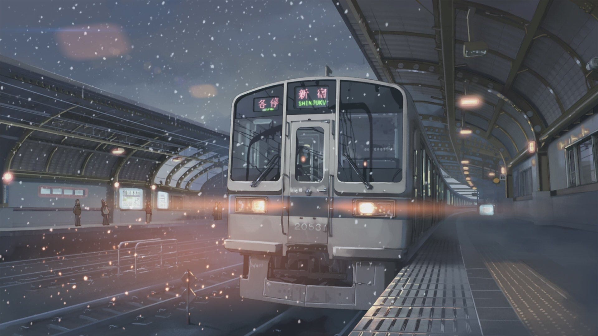 A Scene From 5 Centimeters Per Second A Scene From 5 Centimeters Per Second