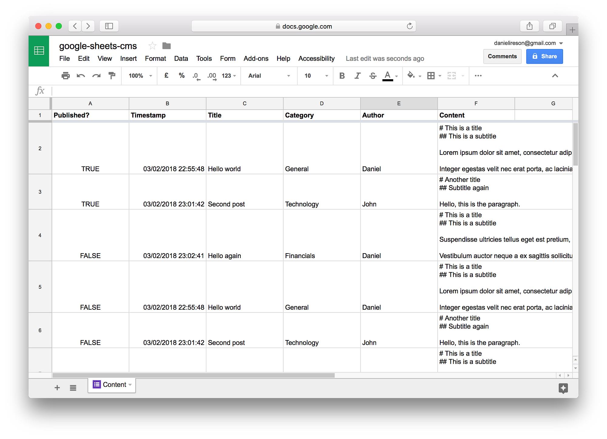 Google Sheets Script Tutorial | Examples and Forms