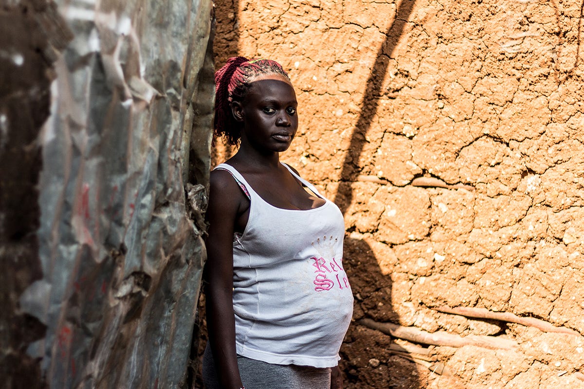 Image result for early pregnant girl kenya