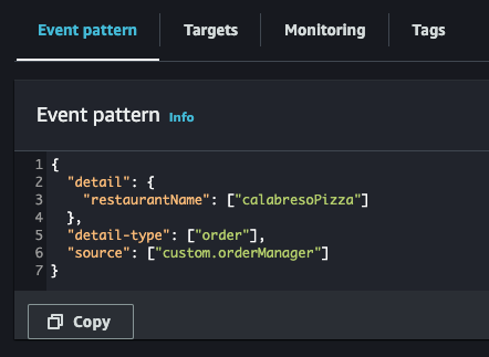Event pattern