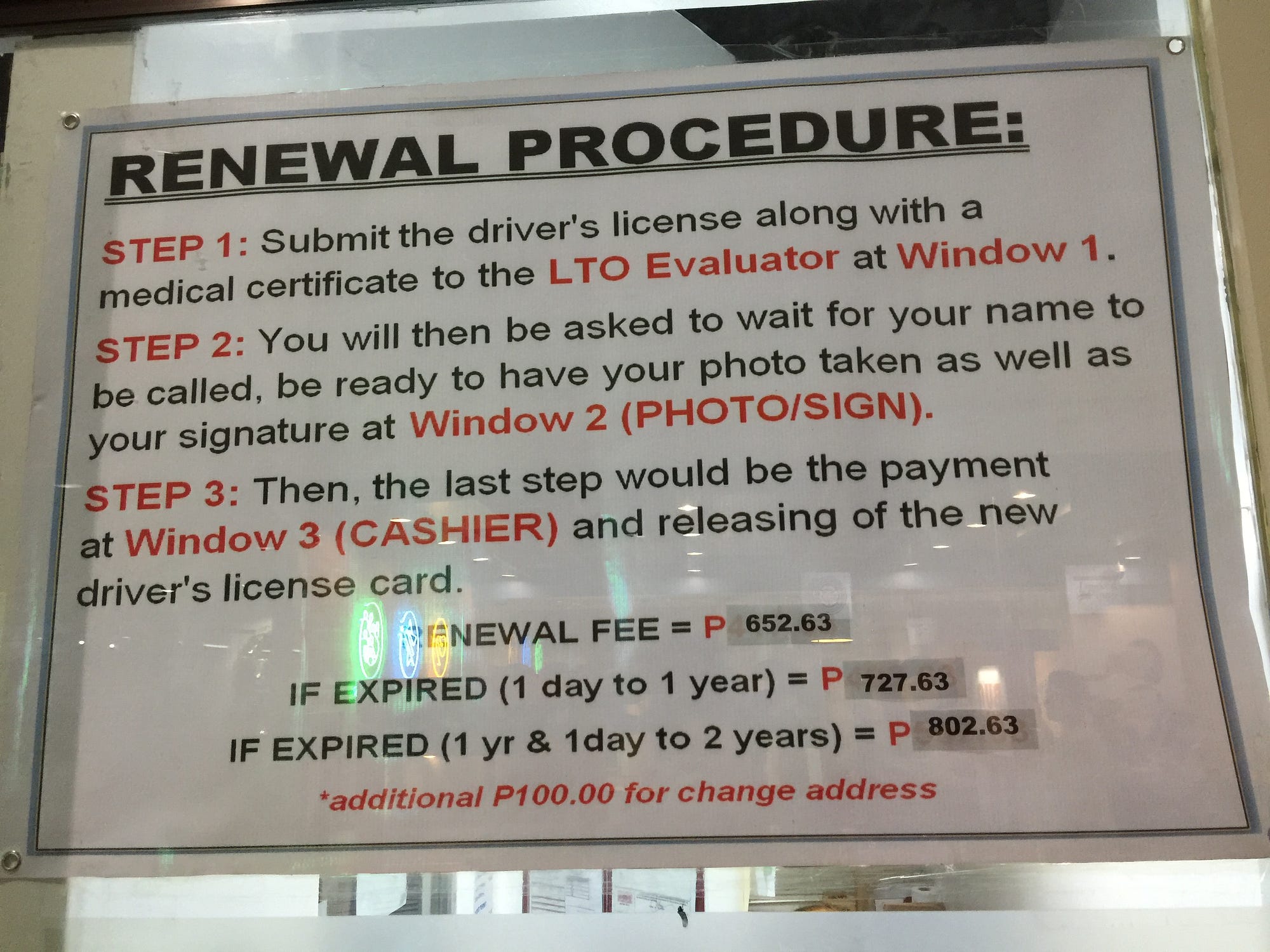 Lto License Renewal Robinsons Galleria