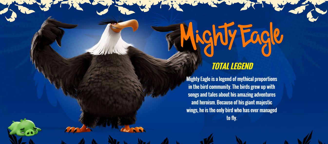 angry birds mighty eagle toy