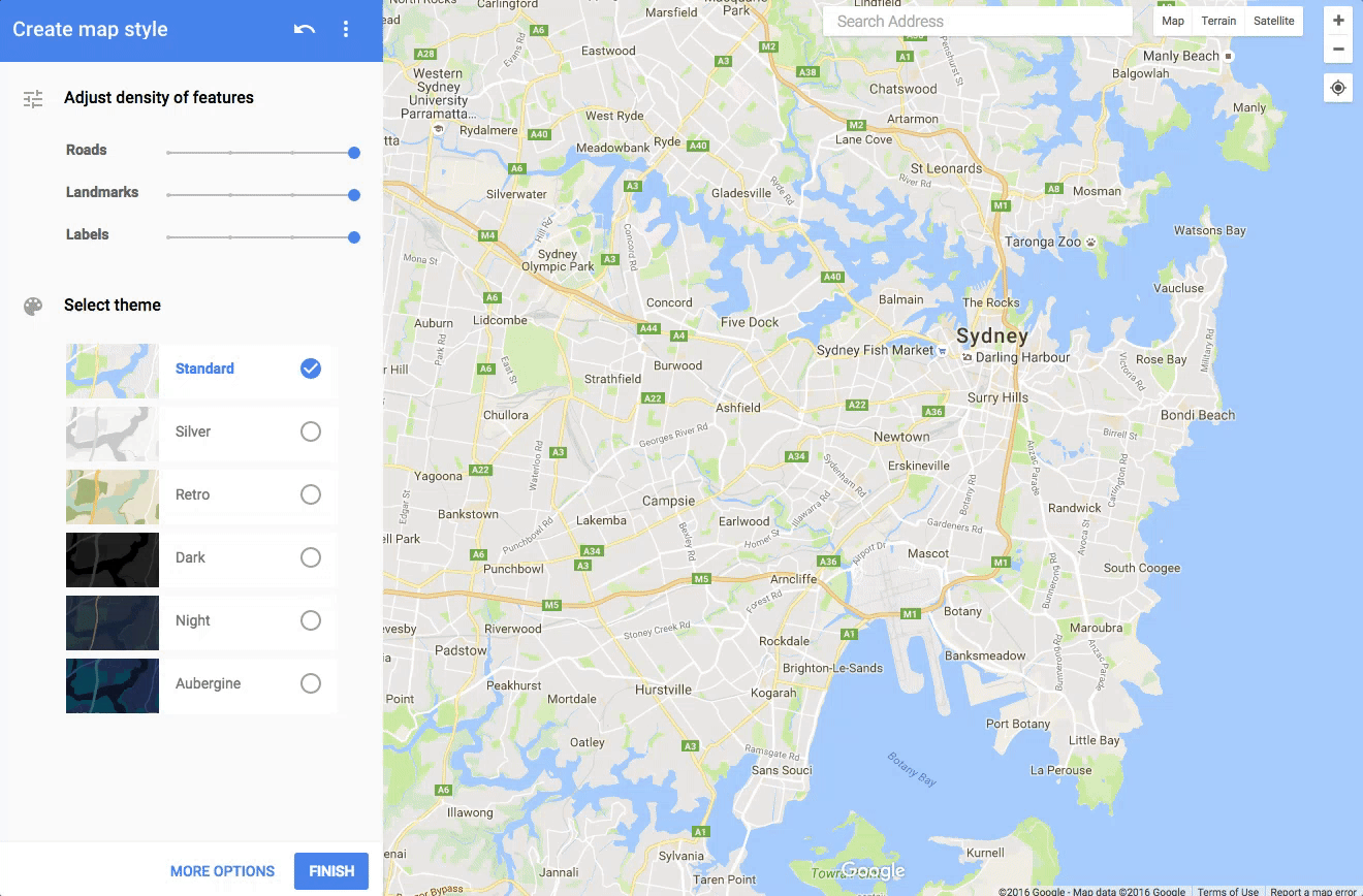 introducing custom map styles for google maps – exploring android