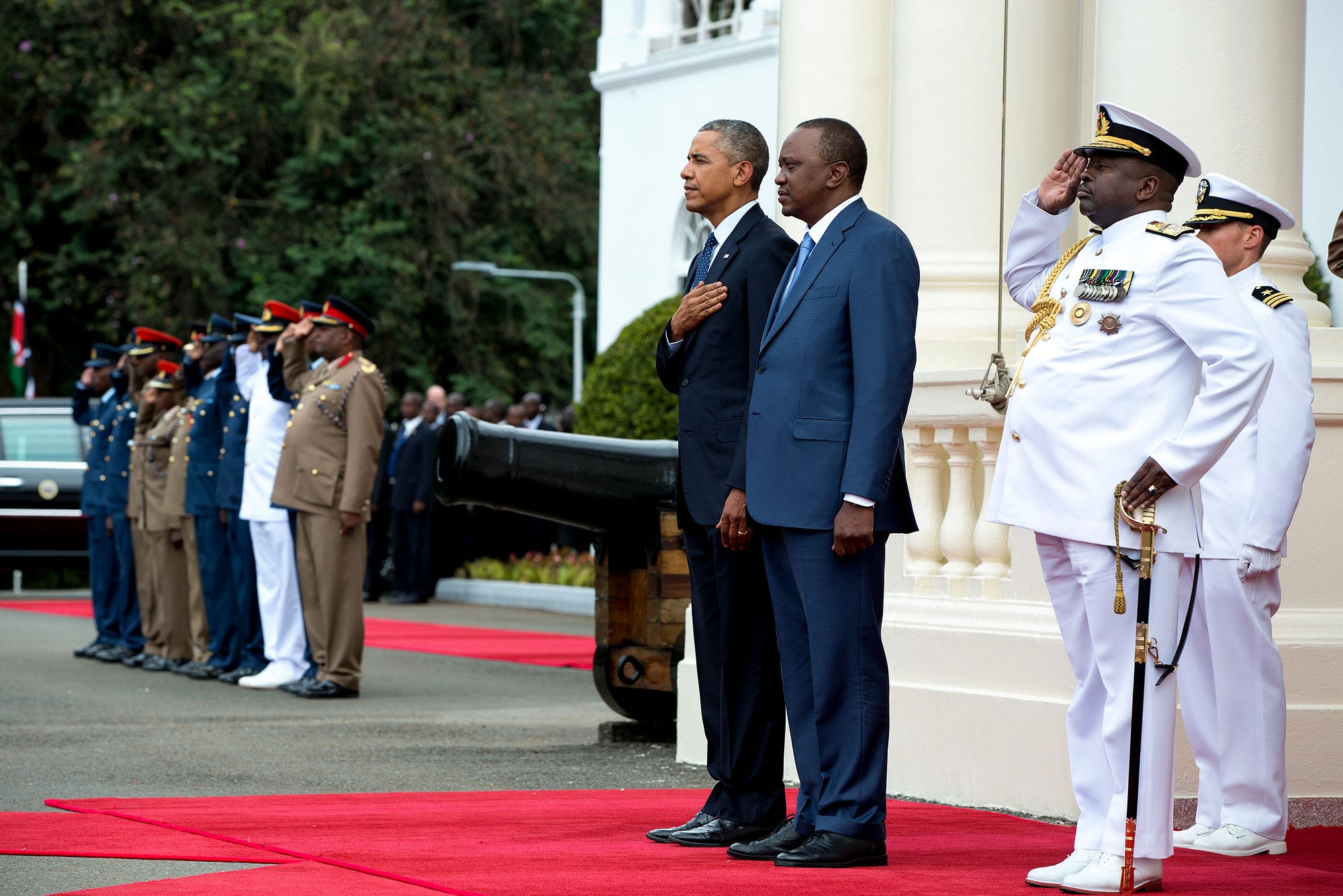 Behind the Lens Photographing the President in Kenya, again