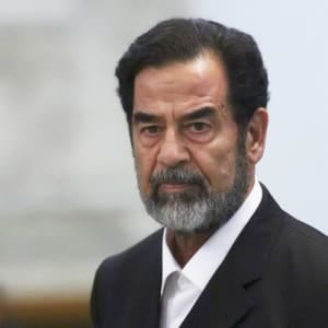 Saddam Hussein (Source: [Biography](https://www.biography.com/dictator/saddam-hussein))