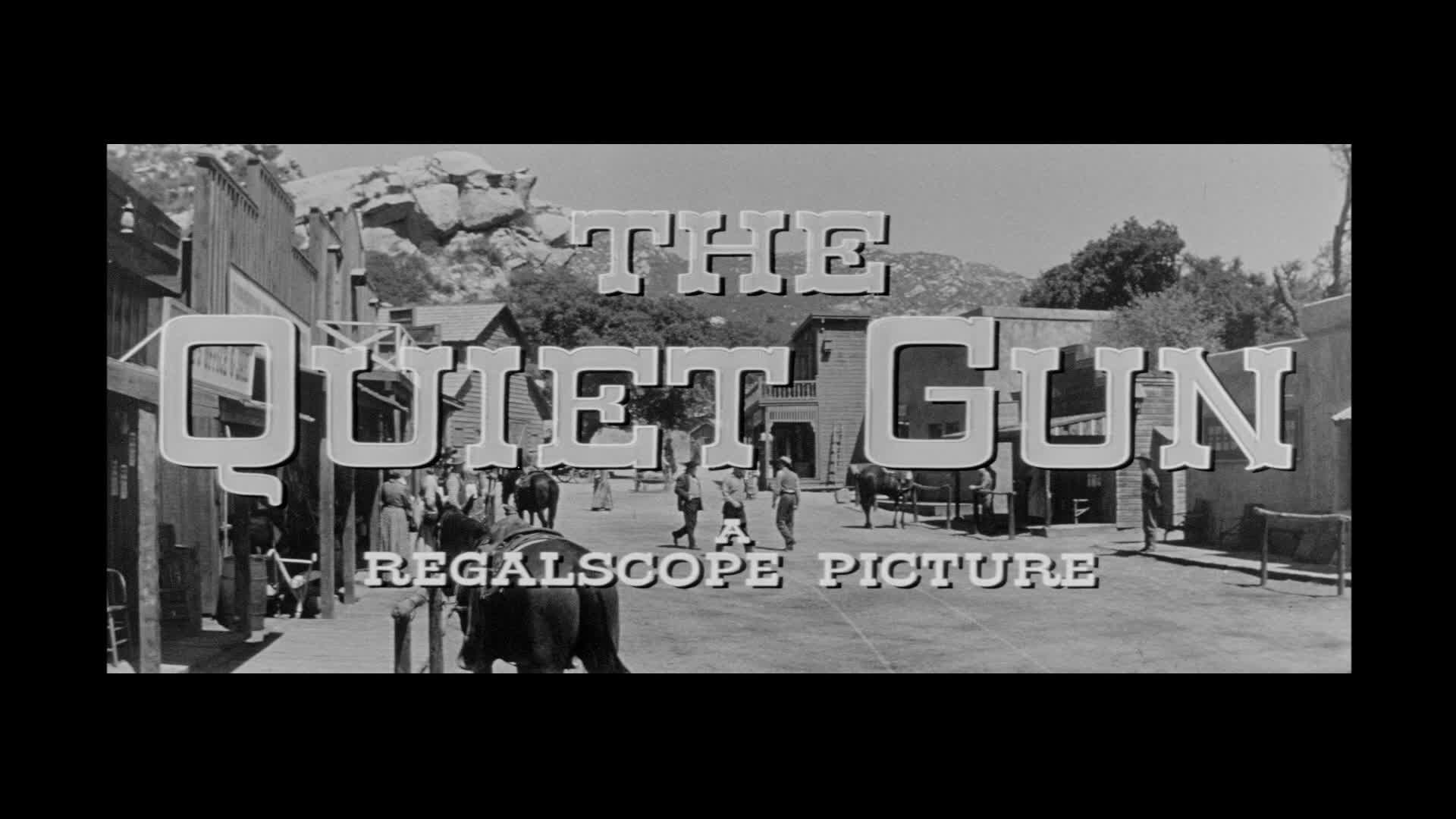 Intriguingly, Radically… Passive? THE QUIET GUN (1957), New On Blu!