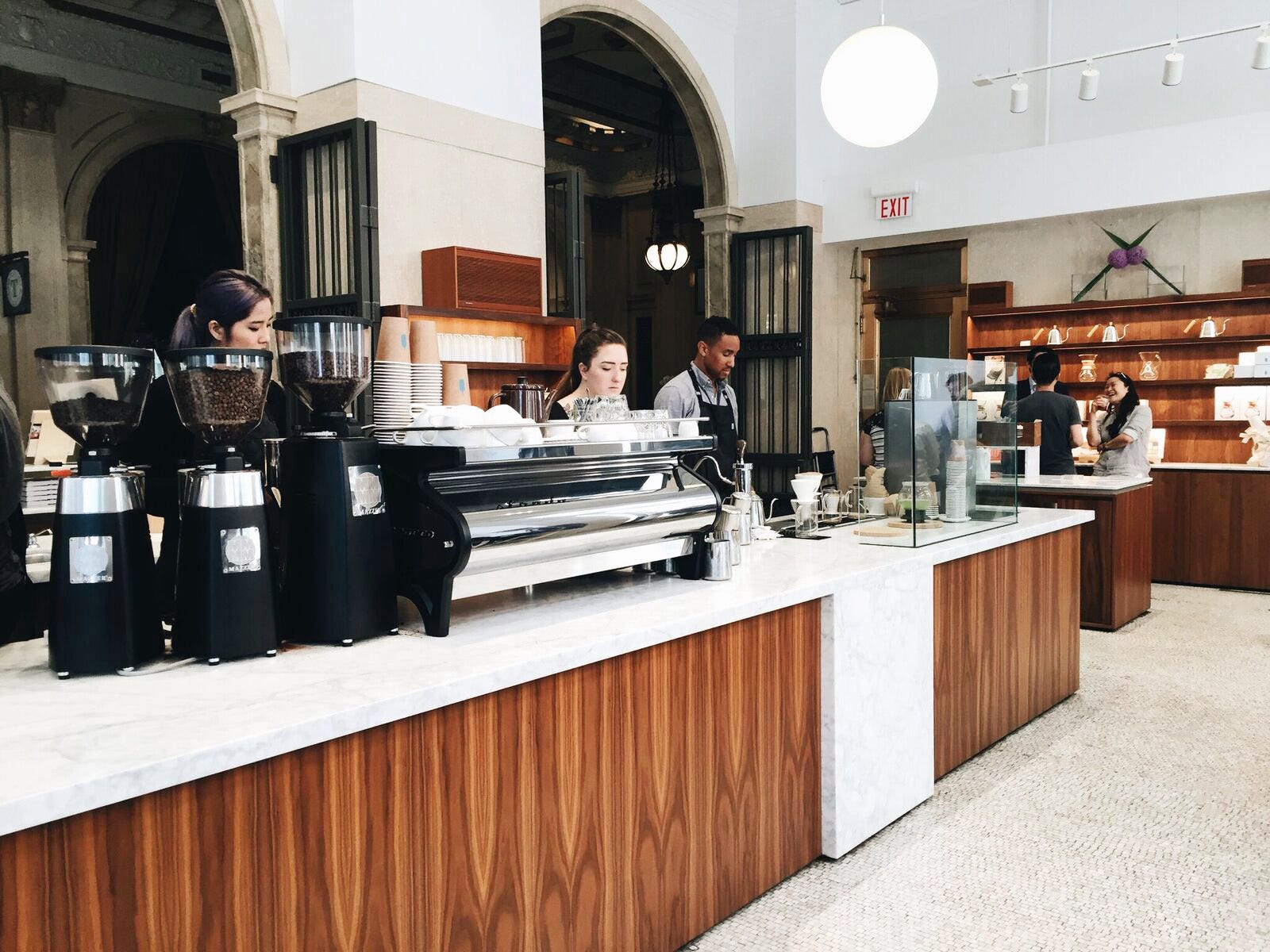 8 DesignForward Coffee Shops in San Francisco The Spot Journal