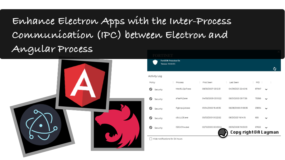 Enhance Electron Apps with the Inter-Process Communication (IPC) between Electron and Angular… Enhance Electron Apps with the Inter-Process Communication (IPC) between Electron and Angular…