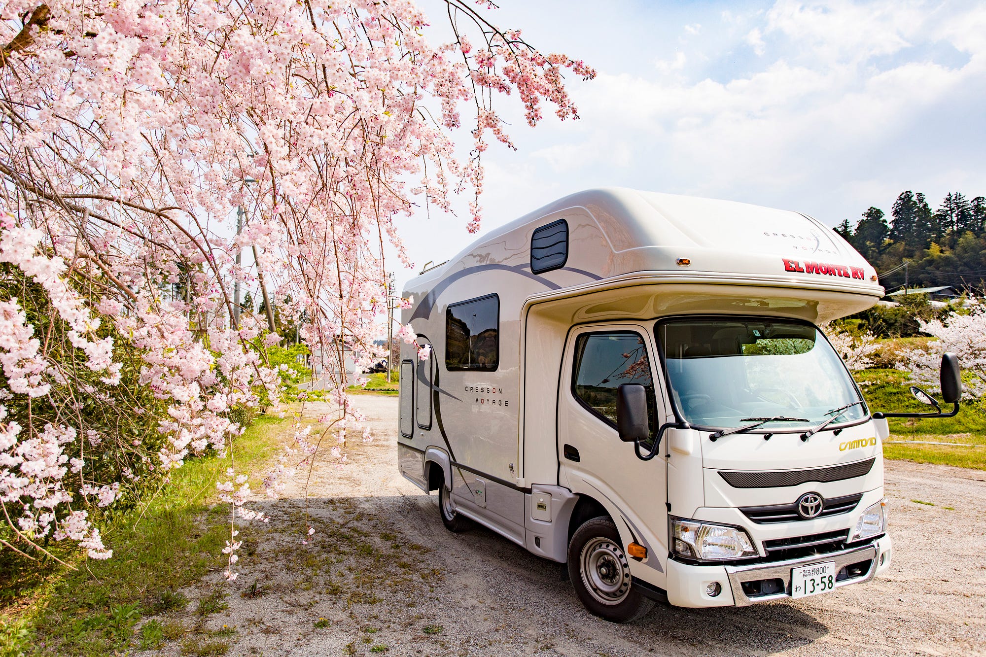 EL MONTE RV JAPAN the Best Motorhome Rental Company for Campers