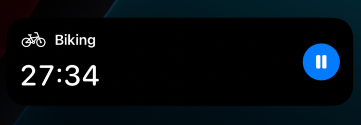 Lock Screen Live Activity