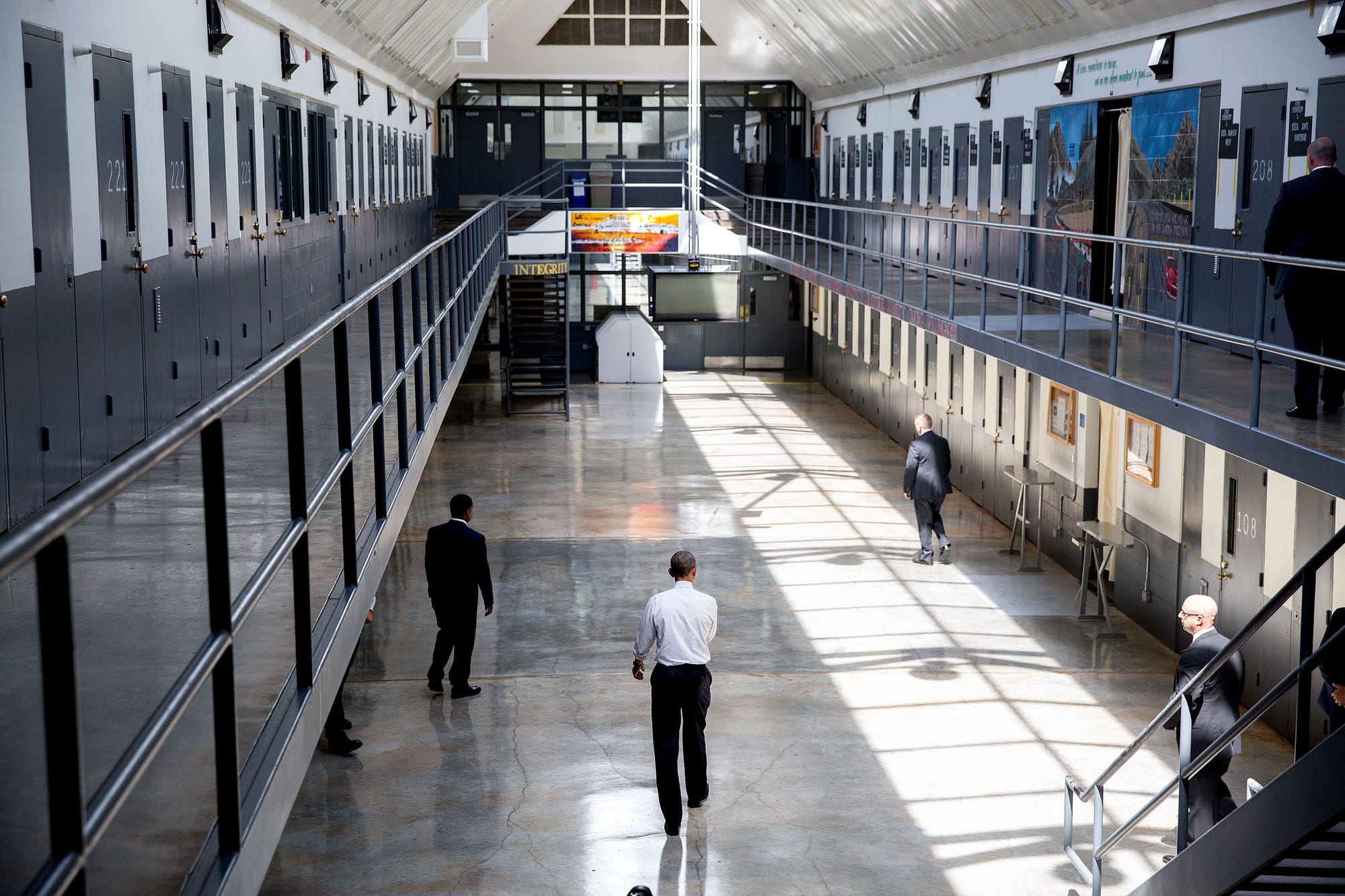 Behind the Lens Photographing the President at a Federal Prison