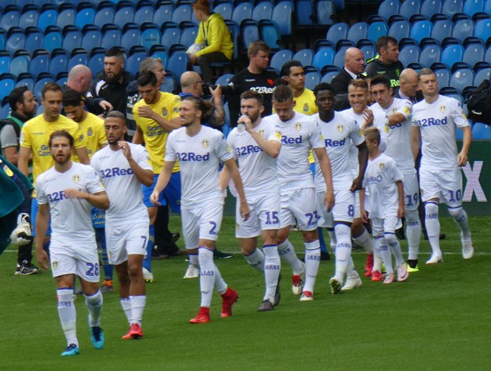Leeds United 2018/19 squad numbers and positional depth chart