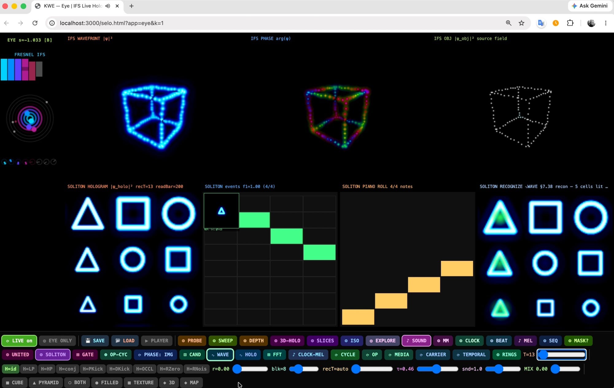 Holographic computing & Holographic uni multimedia