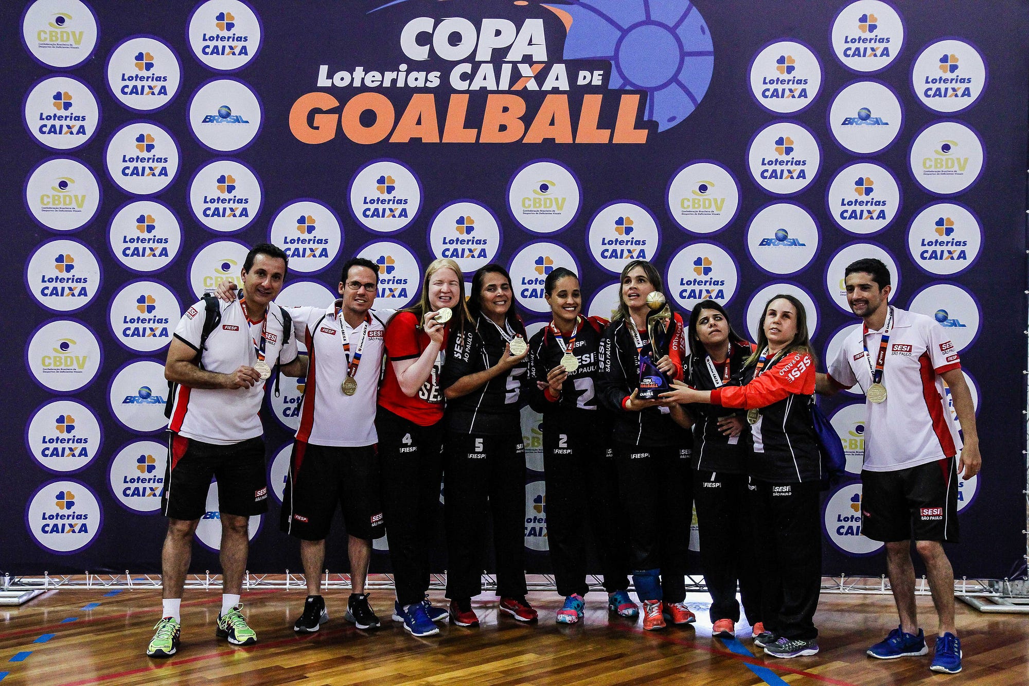 Resultado de imagem para Copa Loterias CAIXA de Goalball