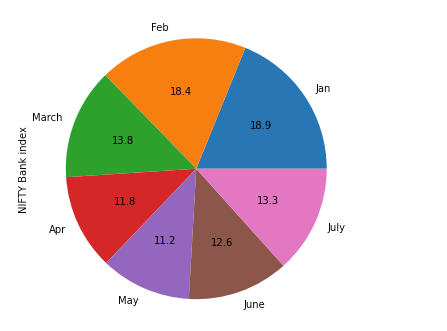 Pie Chart with pandas plotting