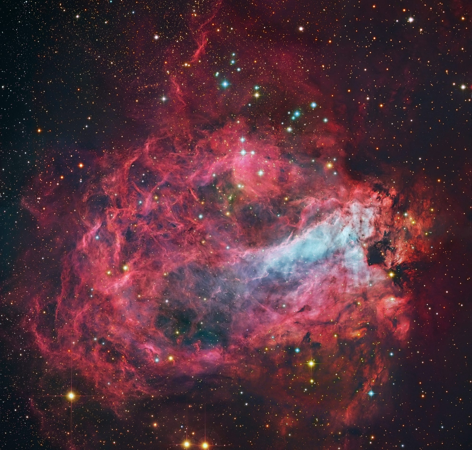 Messier Monday: The Omega Nebula, M17