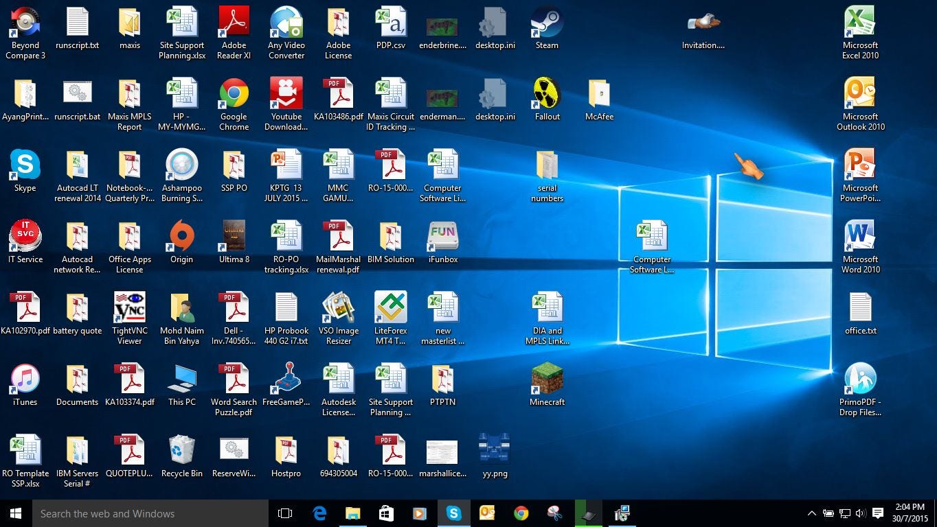 Windows 10: Desktop is irrelevant Now – Muhammad Harfoush – Medium