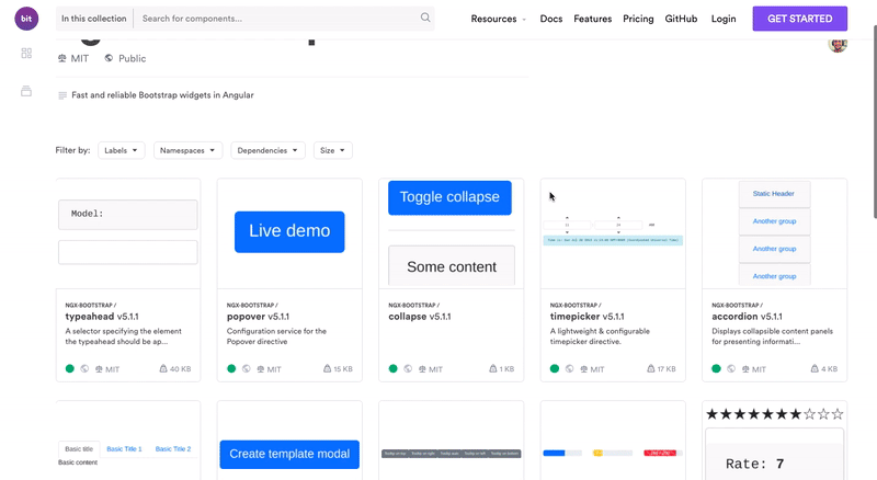 Angular components: easily share across projects