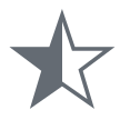 Half star created as an SVG but converted to PNG format