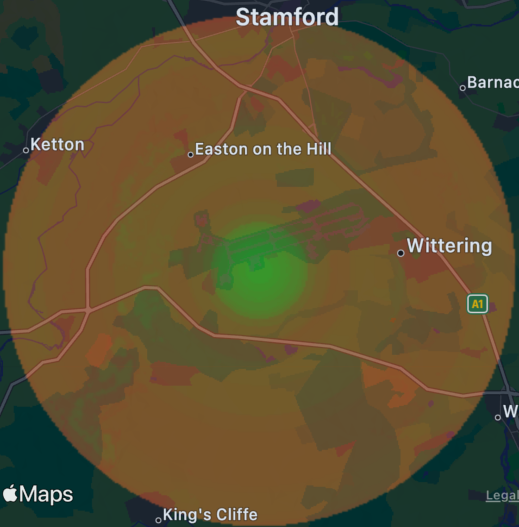 Location Accurate Heat-map