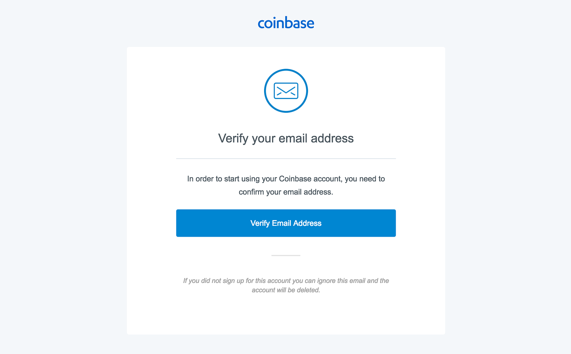 coinbase confirm your info