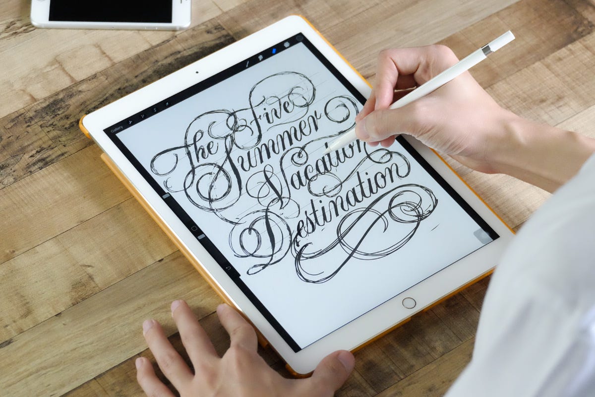 Hand Lettering Process (iPad Pro+analog) Budi Brain Medium