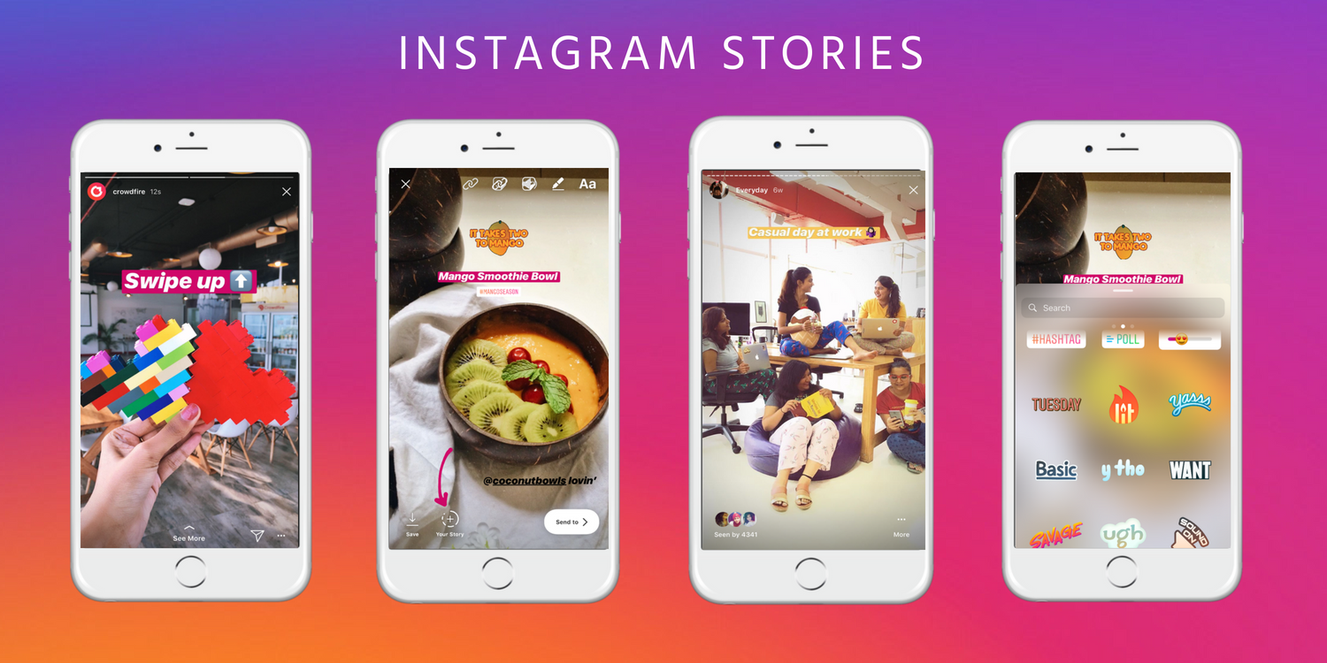 Featuring Instagram stories