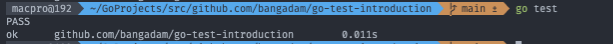 testing pass