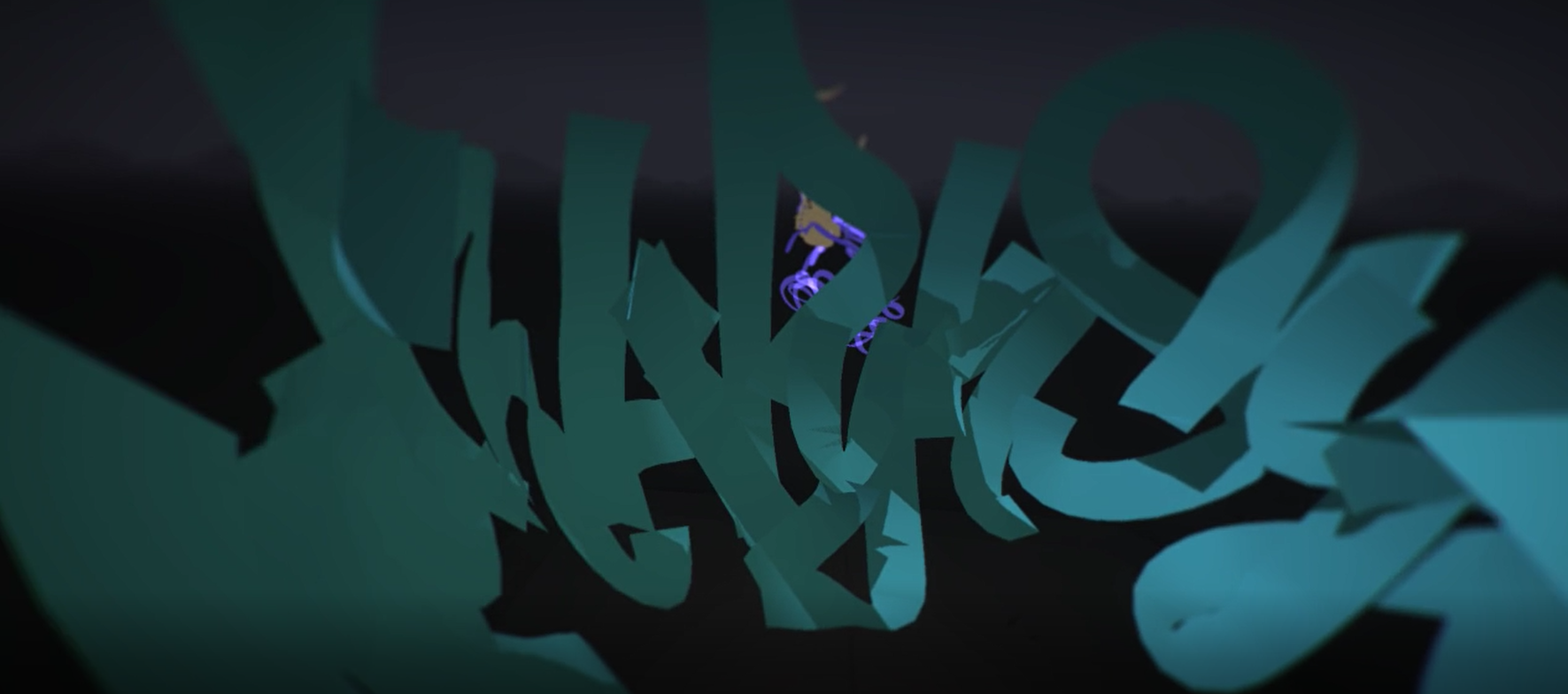VR Graffiti Futuristic Design Medium