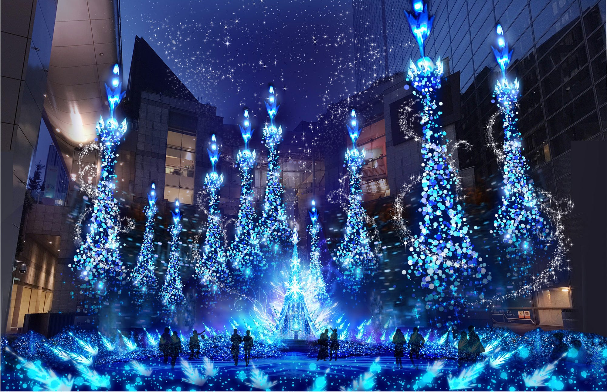 Caretta Shiodome Winter Illumination 2018–2019 – Japan ...
