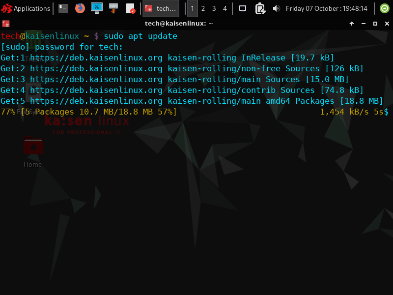 A Linux Distro for the IT Pro: Kaisen Linux